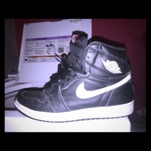 Black Jordan 1s